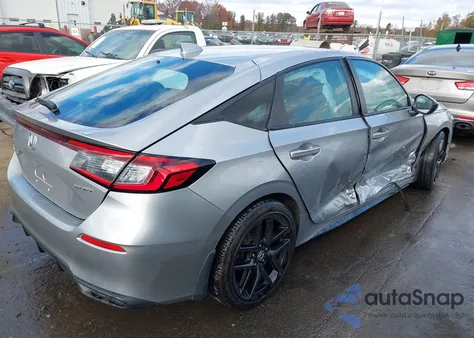 2022 Honda Civic Sport из США, поврежденный, VIN 19XFL2H85NE004549